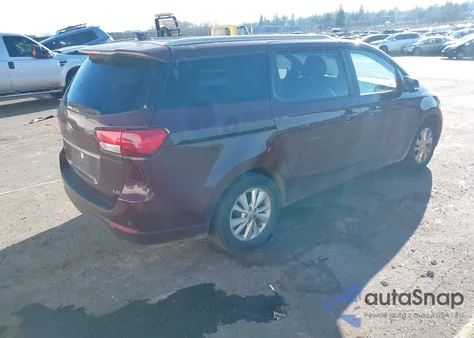 2015 Kia Sedona Lx из США, поврежденный, VIN KNDMB5C1XF6037205